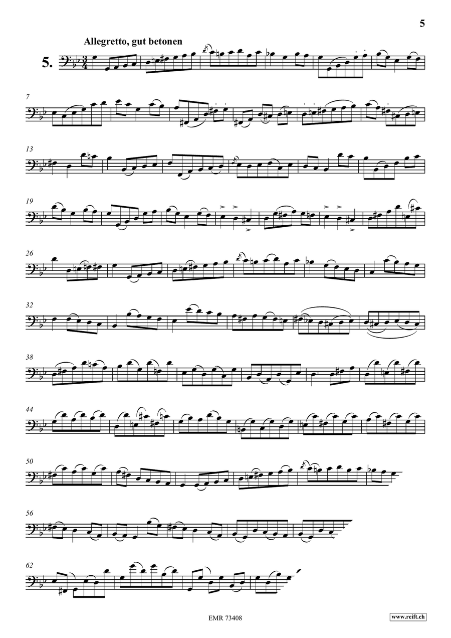 116 Studies 116 Studies Trombone scores gallery preview page 5