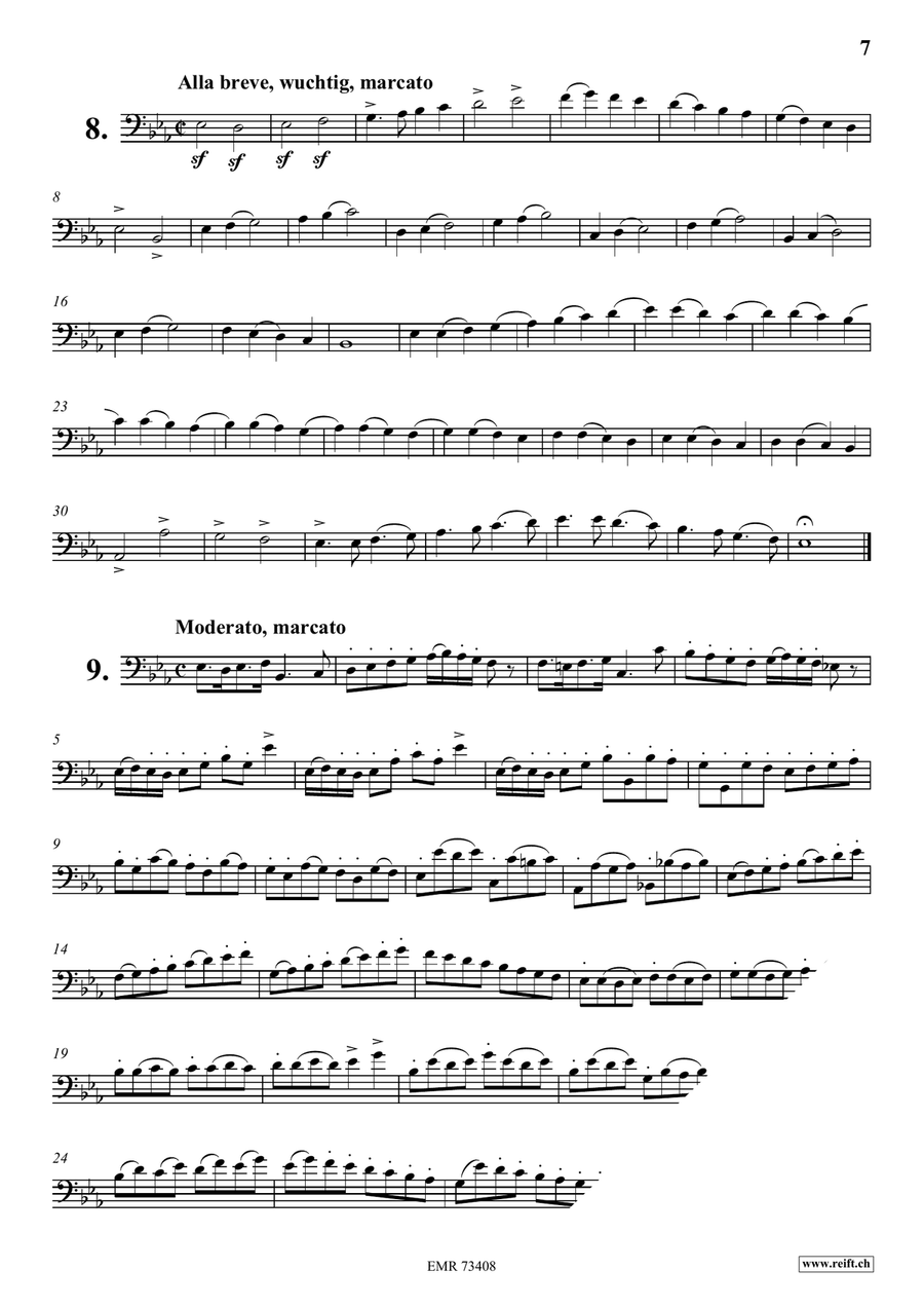 116 Studies 116 Studies Trombone scores gallery preview page 7
