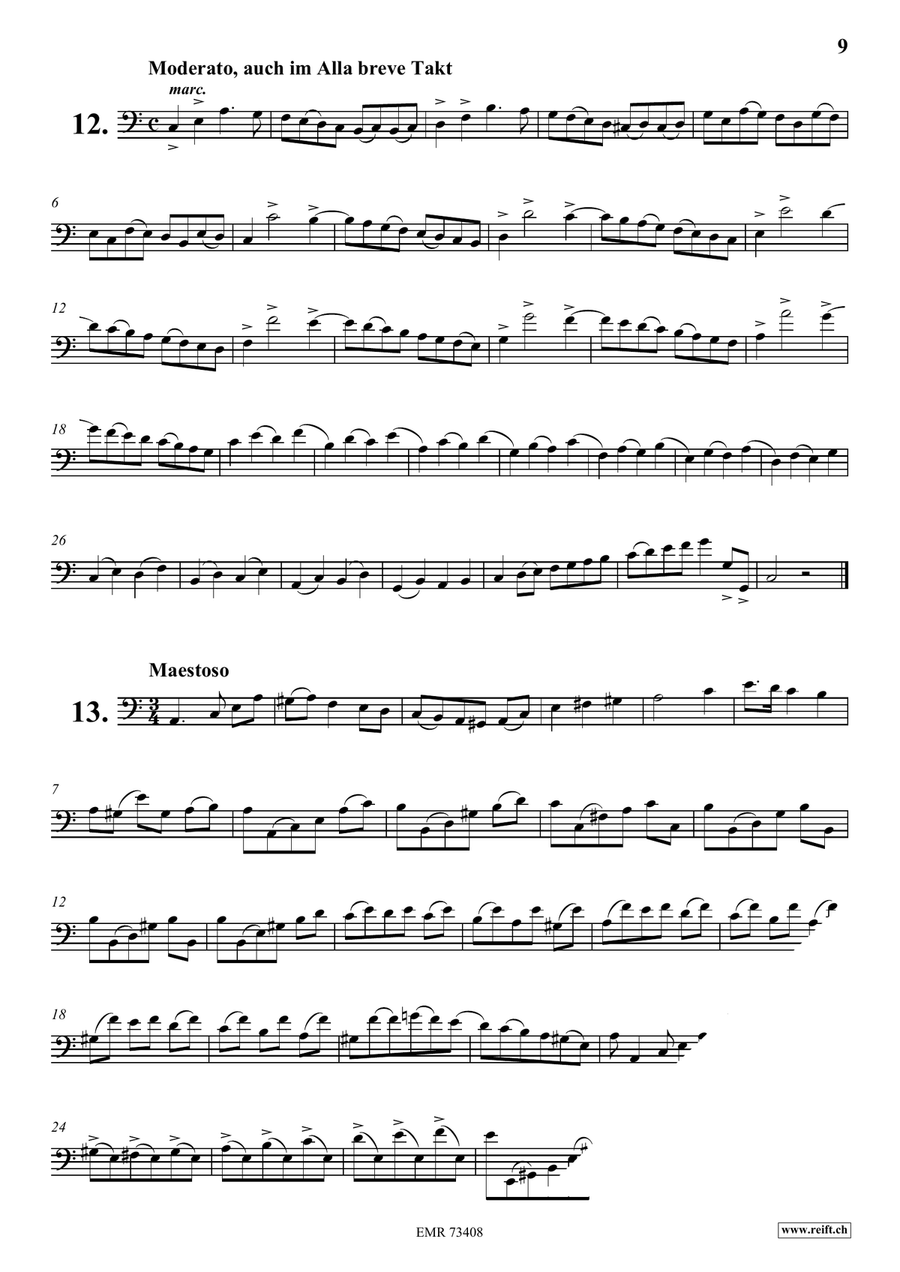 116 Studies 116 Studies Trombone scores gallery preview page 9