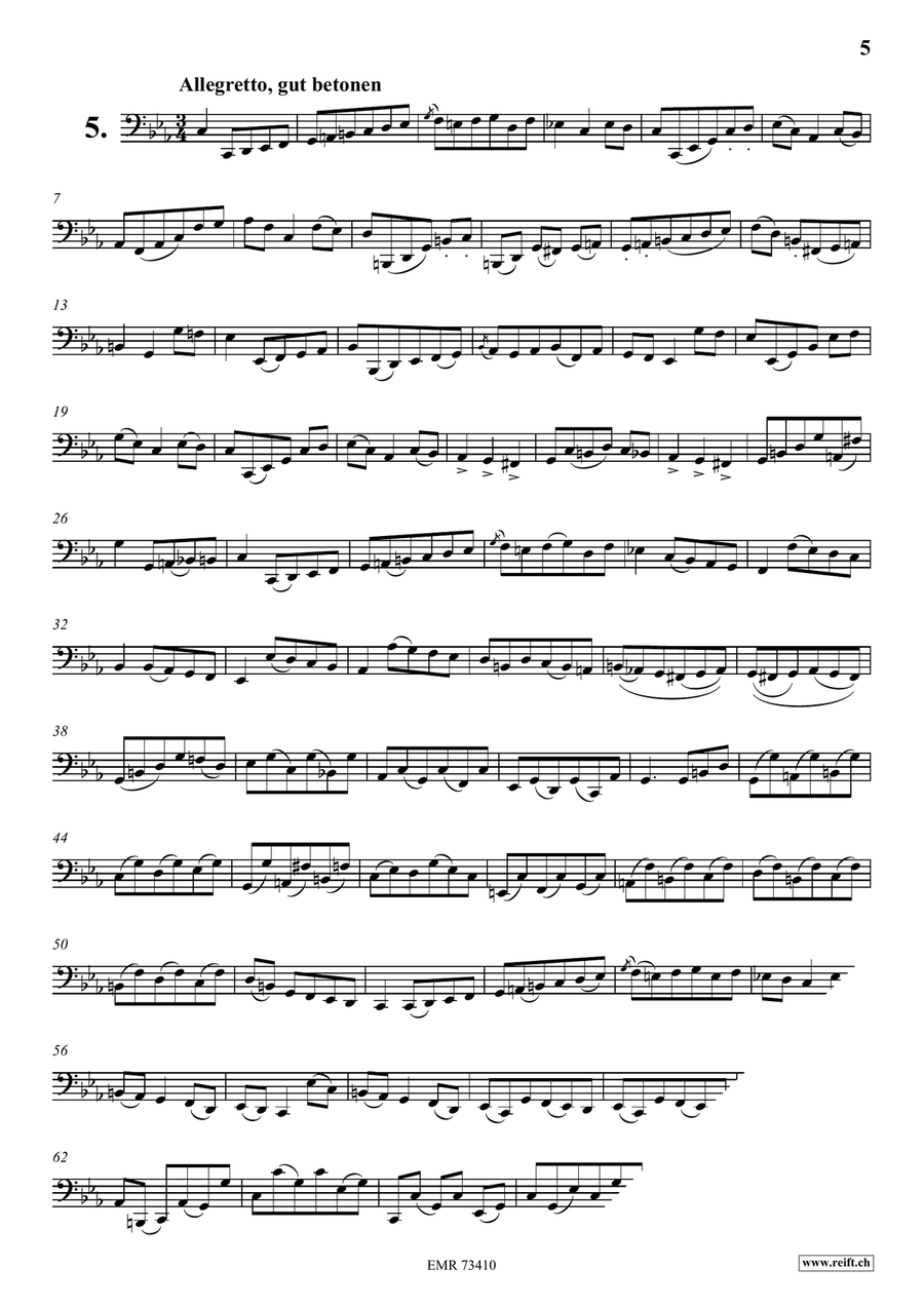 116 Studies 116 Studies Trombone scores gallery preview page 5