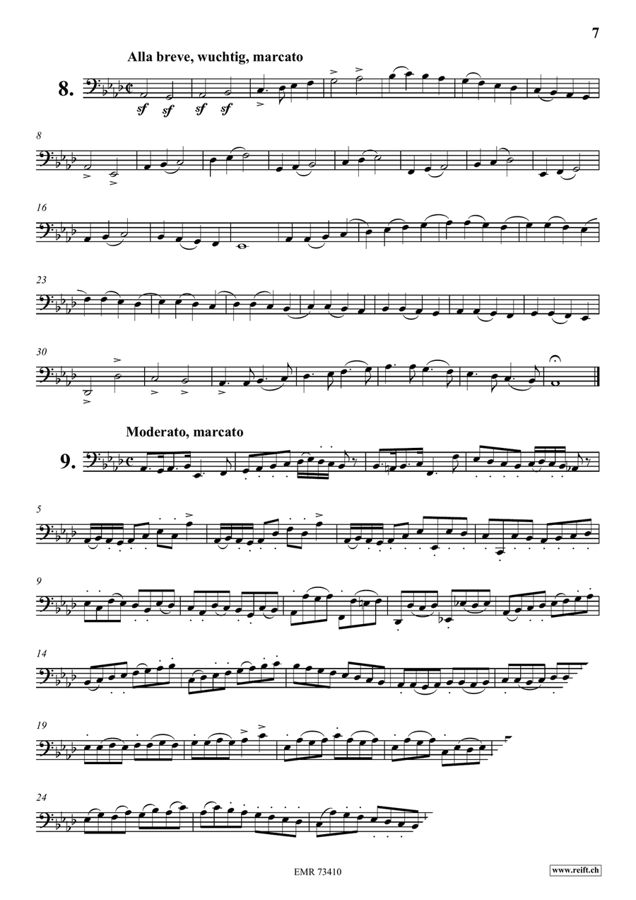 116 Studies 116 Studies Trombone scores gallery preview page 7