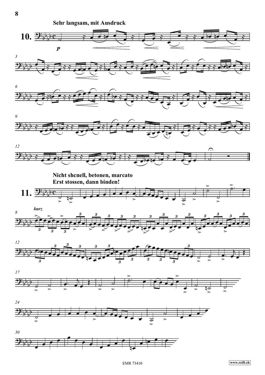 116 Studies 116 Studies Trombone scores gallery preview page 8