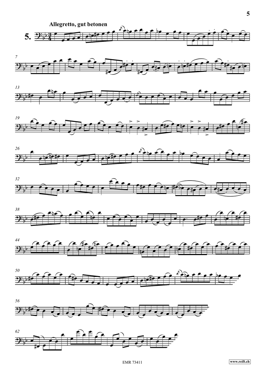 116 Studies 116 Studies Euphonium scores gallery preview page 5