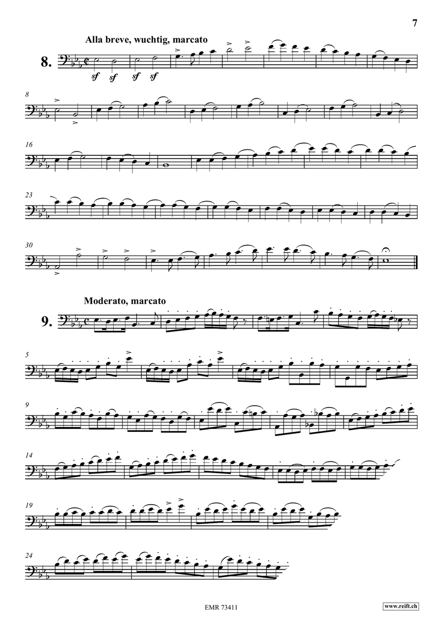 116 Studies 116 Studies Euphonium scores gallery preview page 7