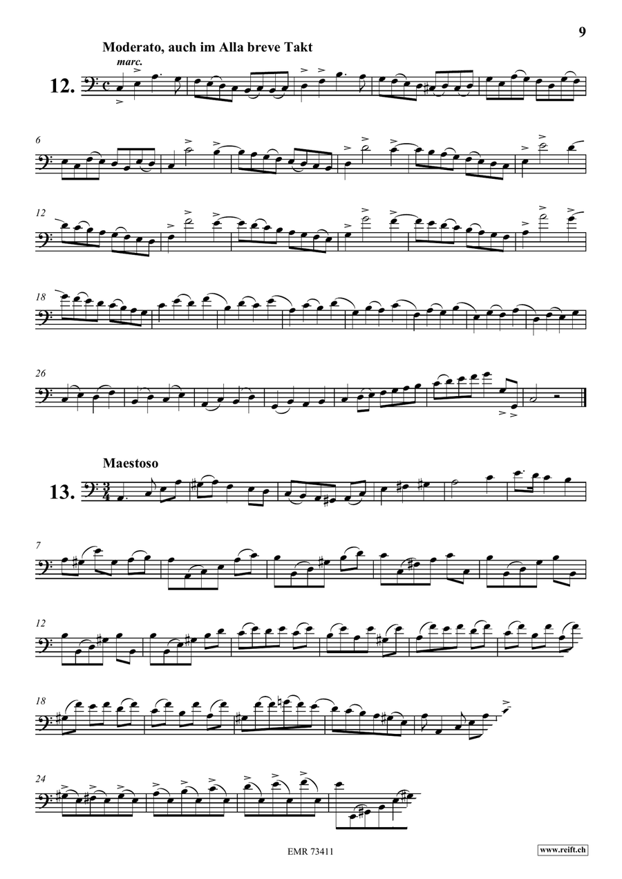 116 Studies 116 Studies Euphonium scores gallery preview page 9