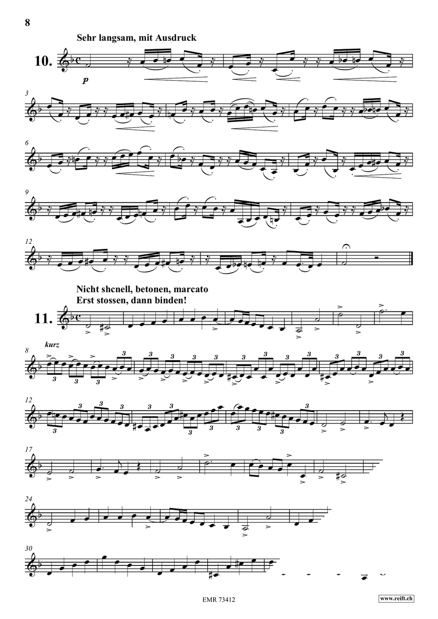 116 Studies 116 Studies Euphonium scores gallery preview page 8
