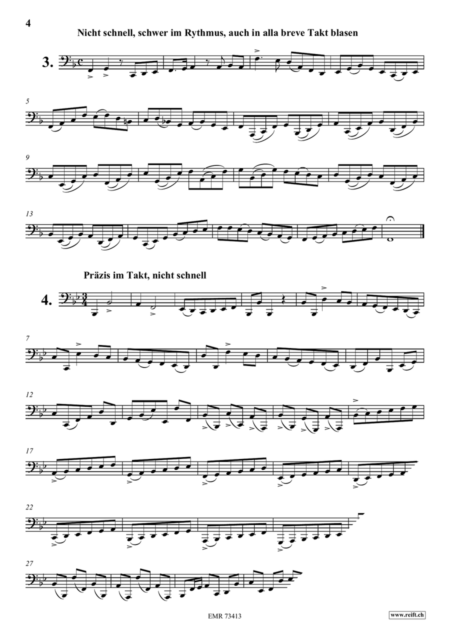 116 Studies 116 Studies Tuba scores gallery preview page 4