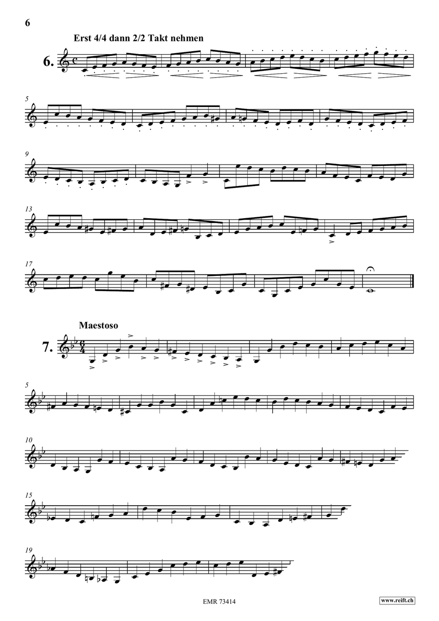 116 Studies 116 Studies Cornet scores gallery preview page 6