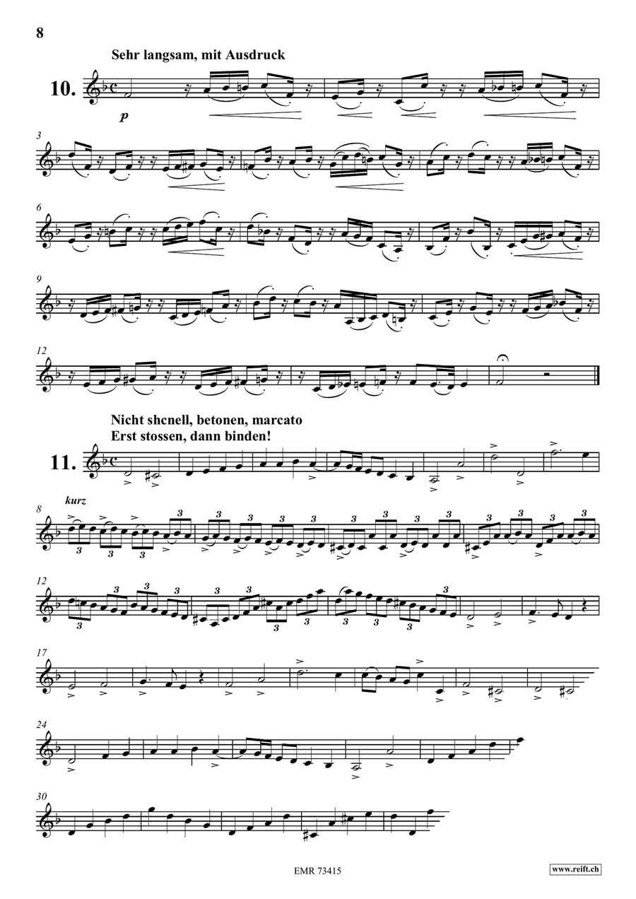 116 Studies Score - Sheet Music page 8