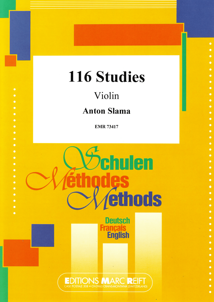 116 Studies 116 Studies Violin Solo scores gallery preview page 1