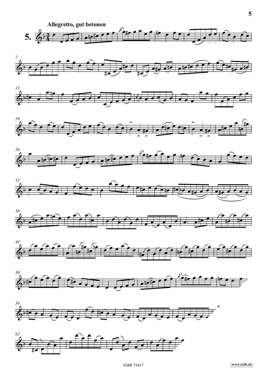 116 Studies 116 Studies Violin Solo scores gallery preview page 5