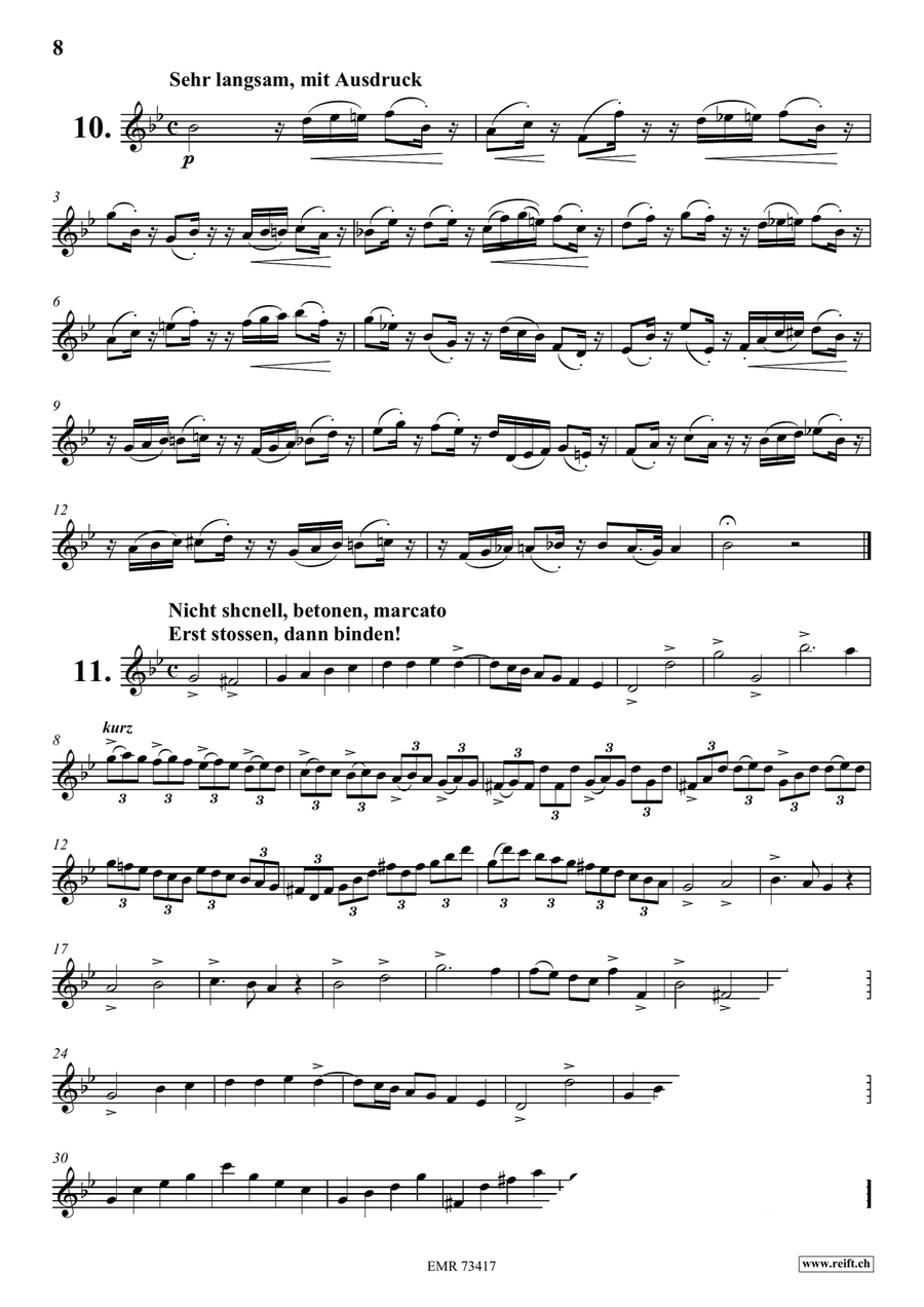 116 Studies 116 Studies Violin Solo scores gallery preview page 8
