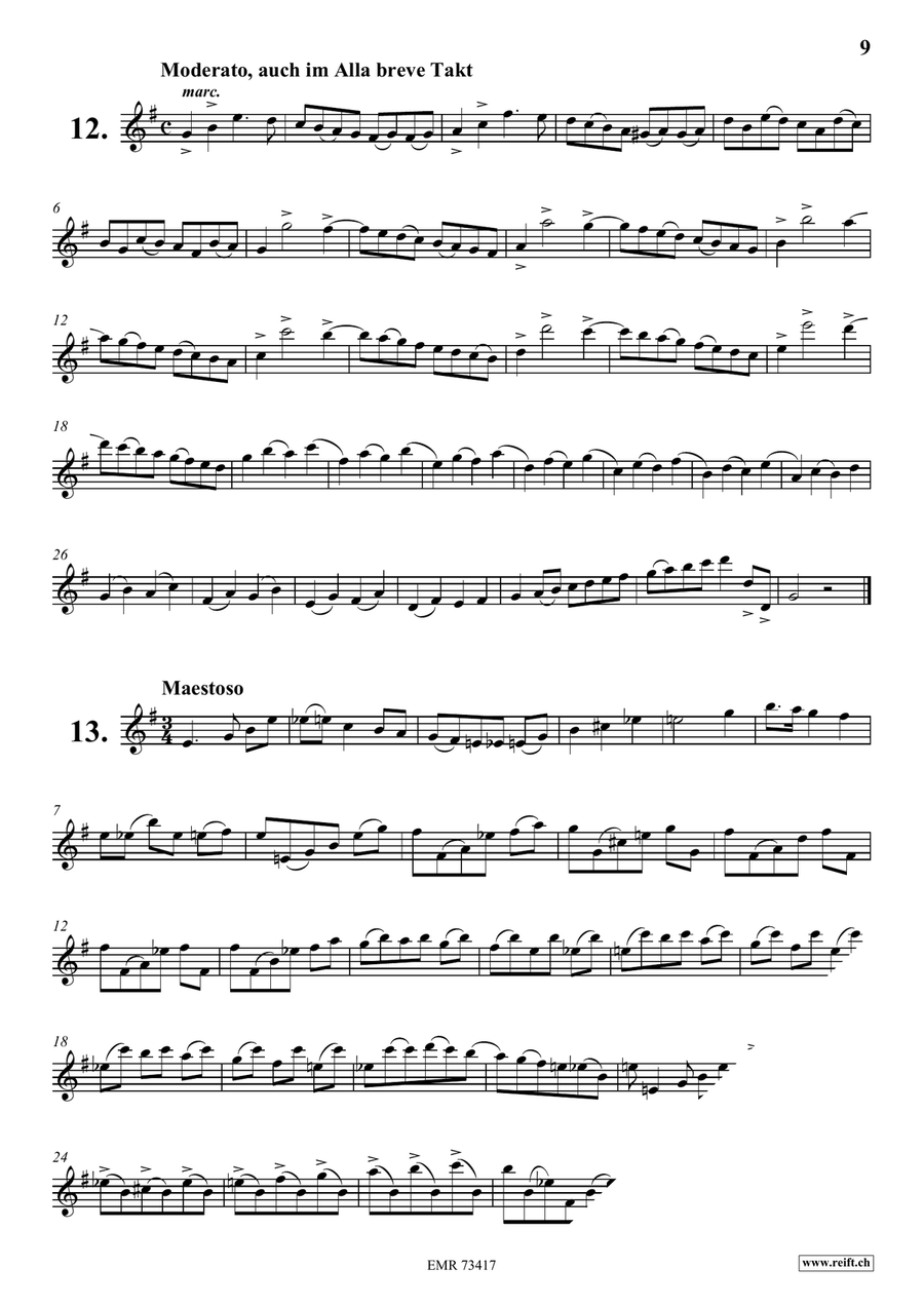 116 Studies 116 Studies Violin Solo scores gallery preview page 9