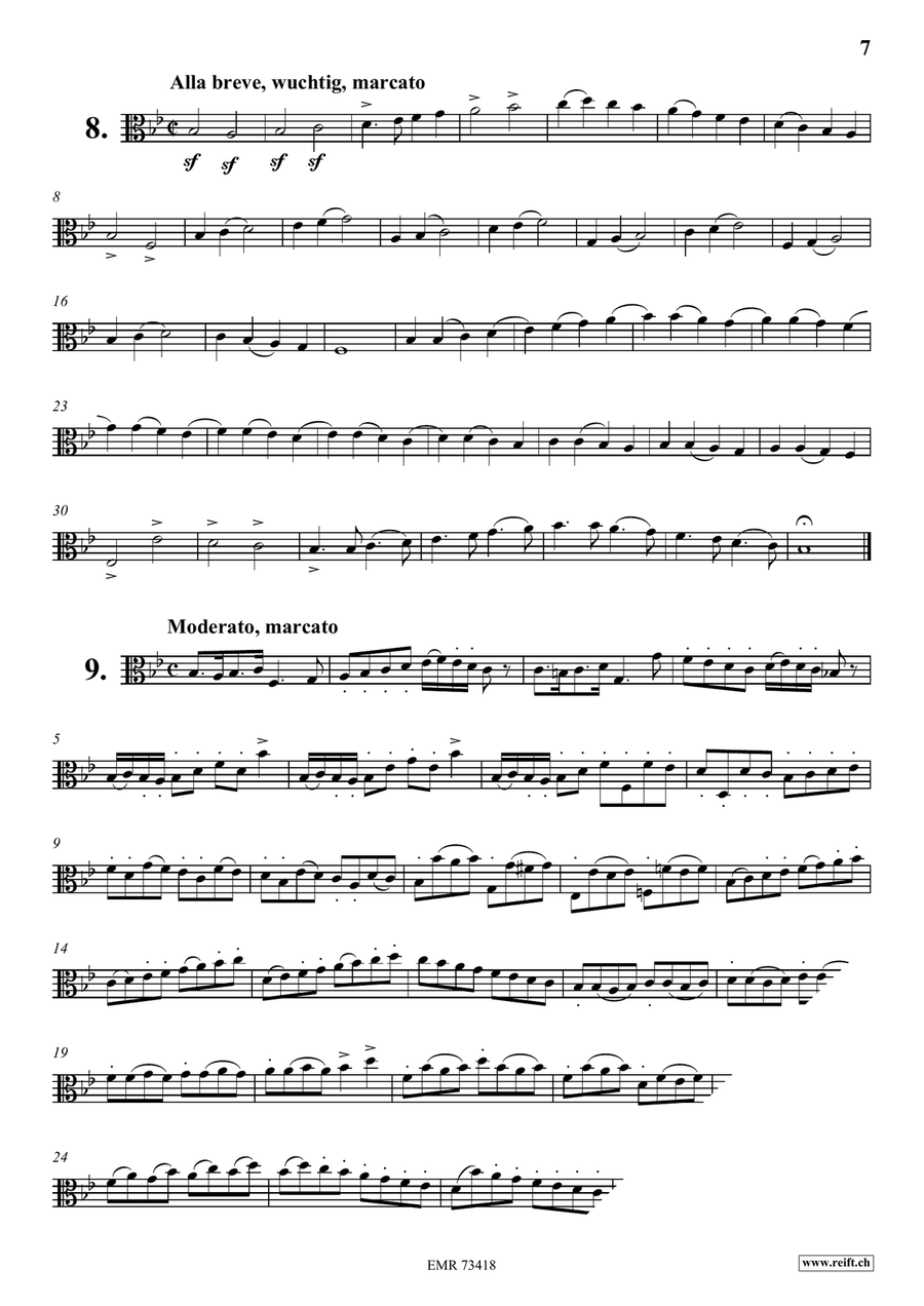 116 Studies 116 Studies Viola Solo scores gallery preview page 7