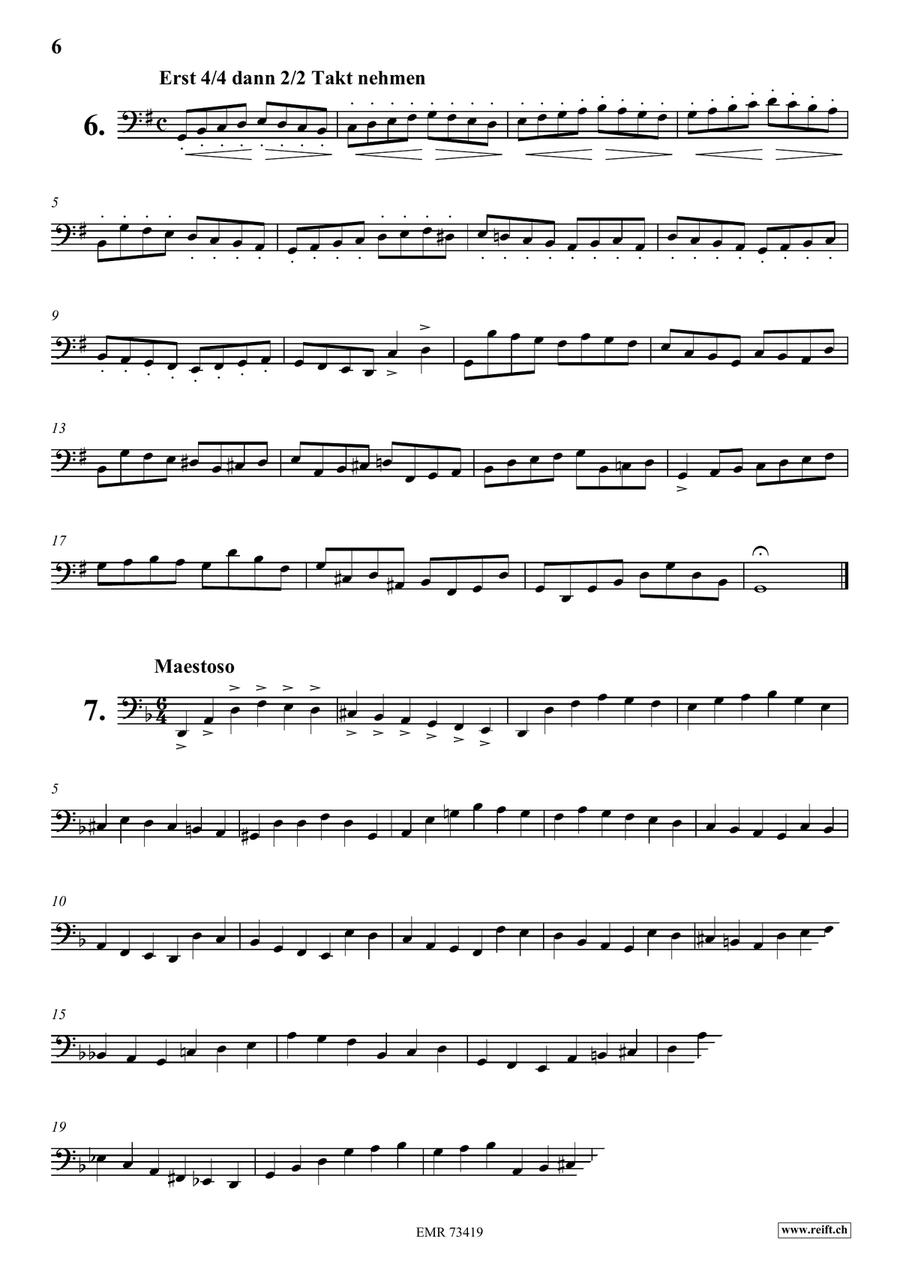 116 Studies 116 Studies Cello scores gallery preview page 6