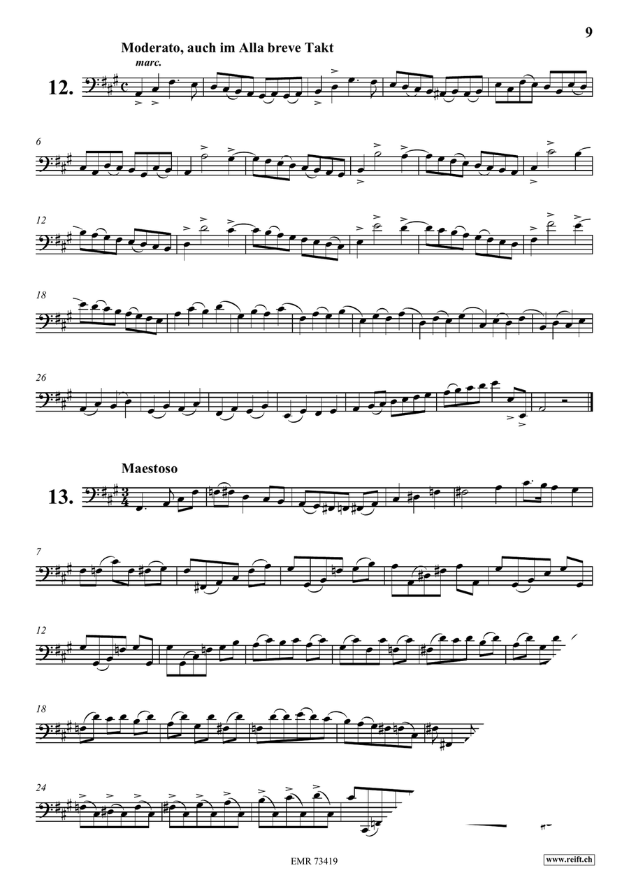 116 Studies 116 Studies Cello scores gallery preview page 9