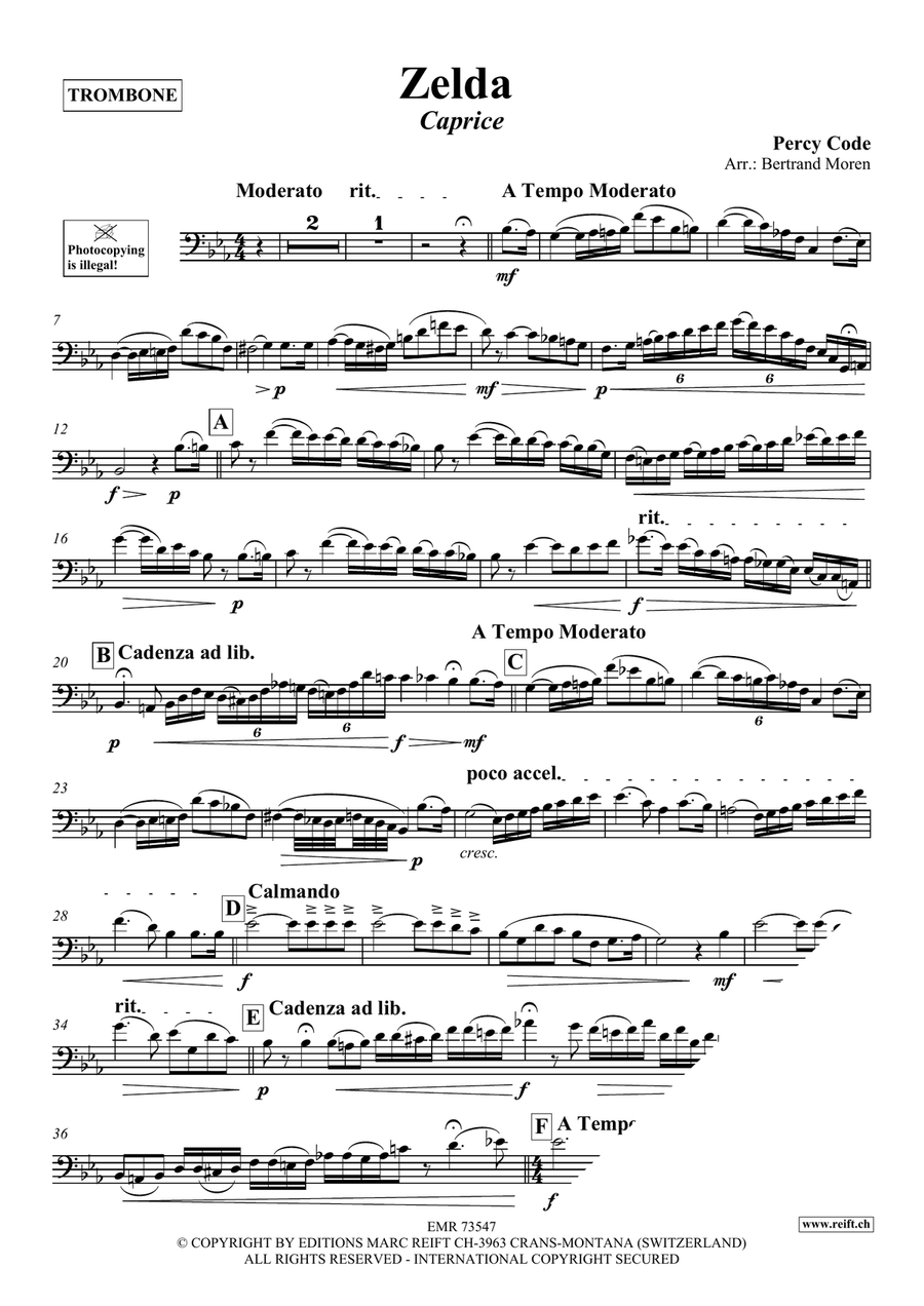 Zelda Zelda Piano Accompaniment scores gallery preview page 3