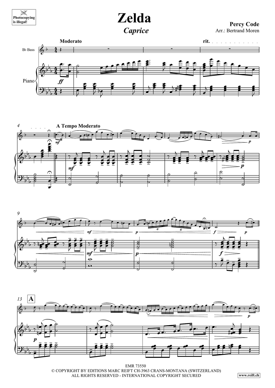 Zelda Zelda Voice Solo scores gallery preview page 4