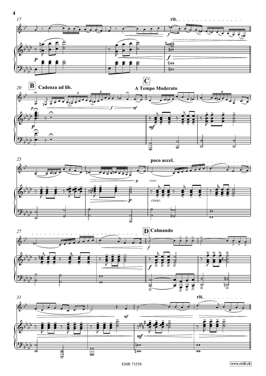 Zelda Zelda Bass Clarinet scores gallery preview page 5