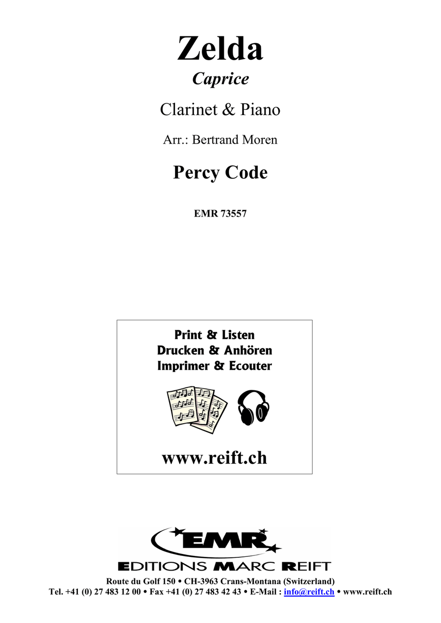 Zelda Zelda Clarinet Solo scores gallery preview page 2