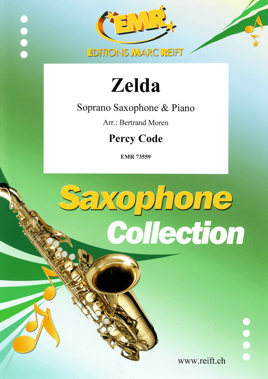 Zelda Zelda Soprano Saxophone scores gallery preview page 1
