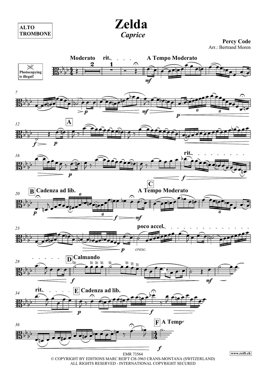 Zelda Zelda Piano Accompaniment scores gallery preview page 3