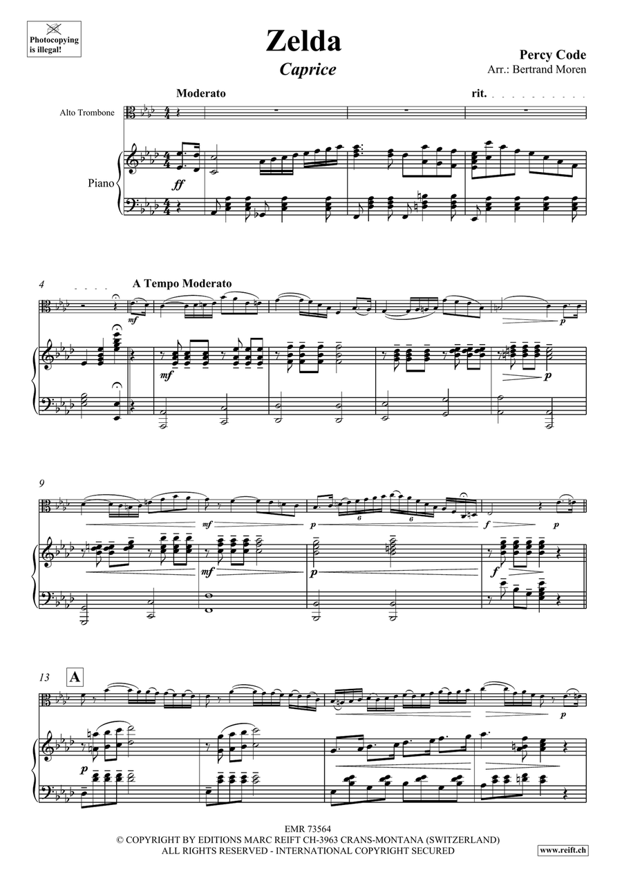 Zelda Zelda Piano Accompaniment scores gallery preview page 4