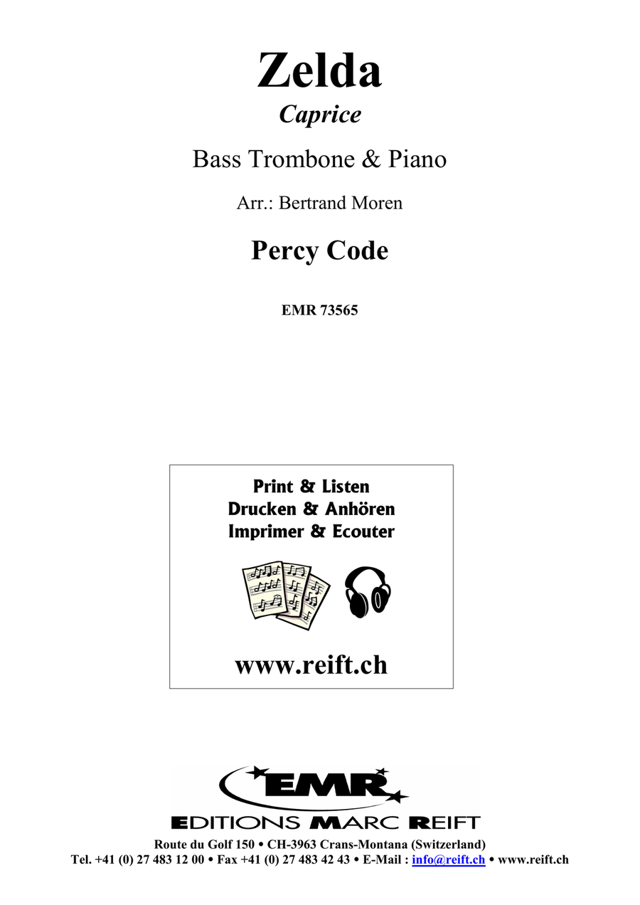 Zelda Zelda Bass Trombone scores gallery preview page 2
