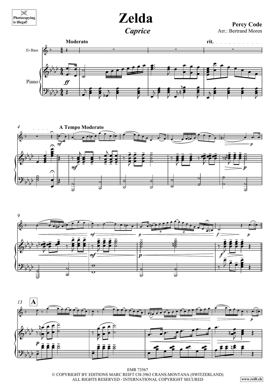 Zelda Zelda Voice Solo scores gallery preview page 6