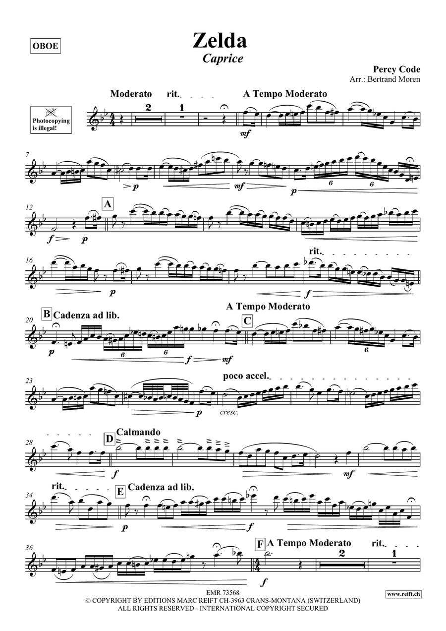 Zelda Zelda Piano Accompaniment scores gallery preview page 3