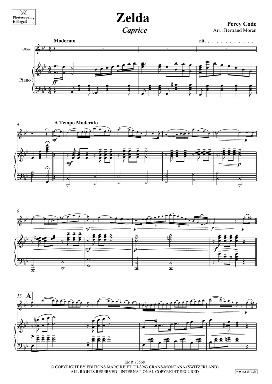 Zelda Zelda Piano Accompaniment scores gallery preview page 6