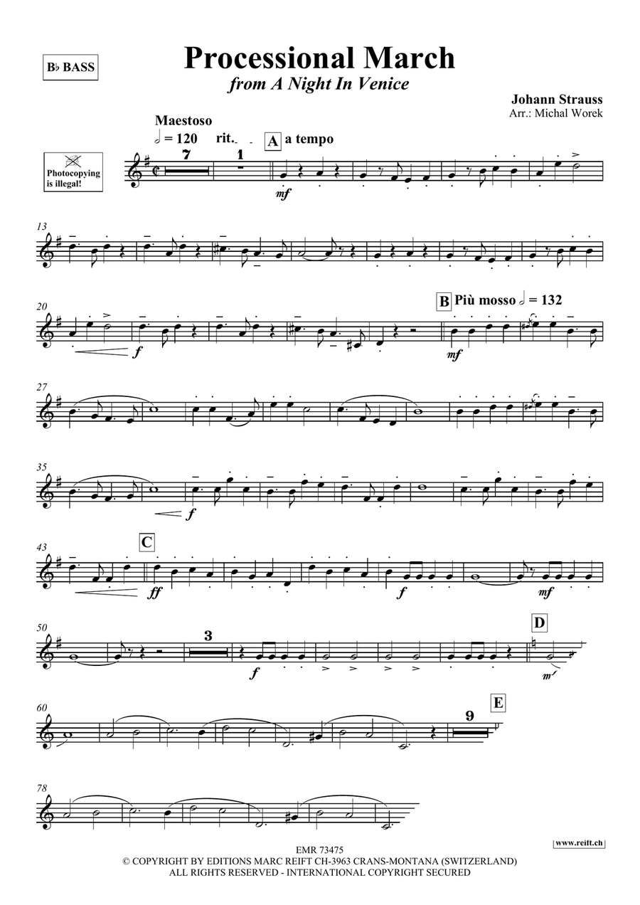Processional March Processional March Voice Solo scores gallery preview page 3