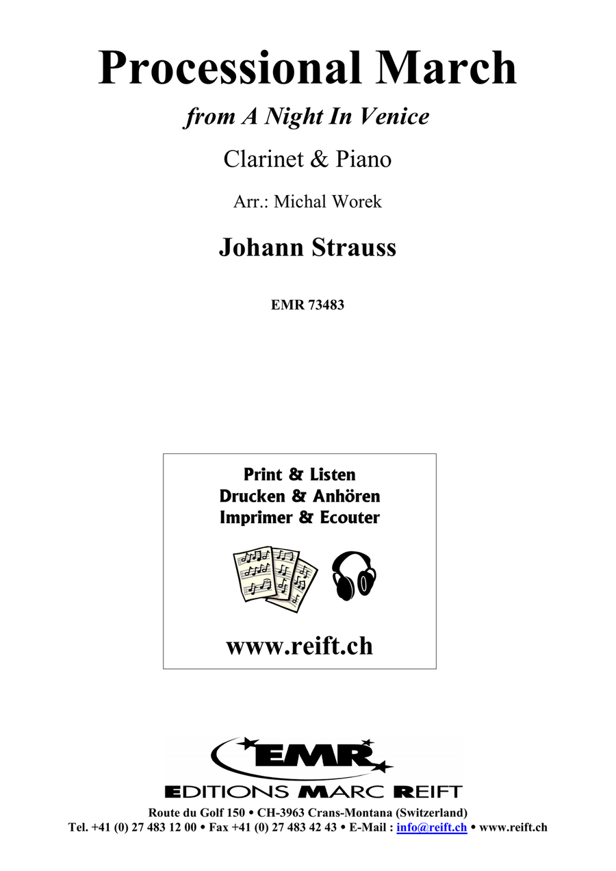 Processional March Processional March Clarinet Solo scores gallery preview page 2