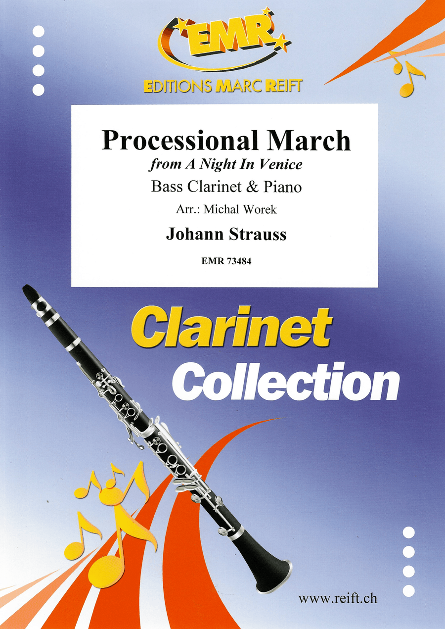 Processional March Processional March Bass Clarinet scores gallery preview page 1