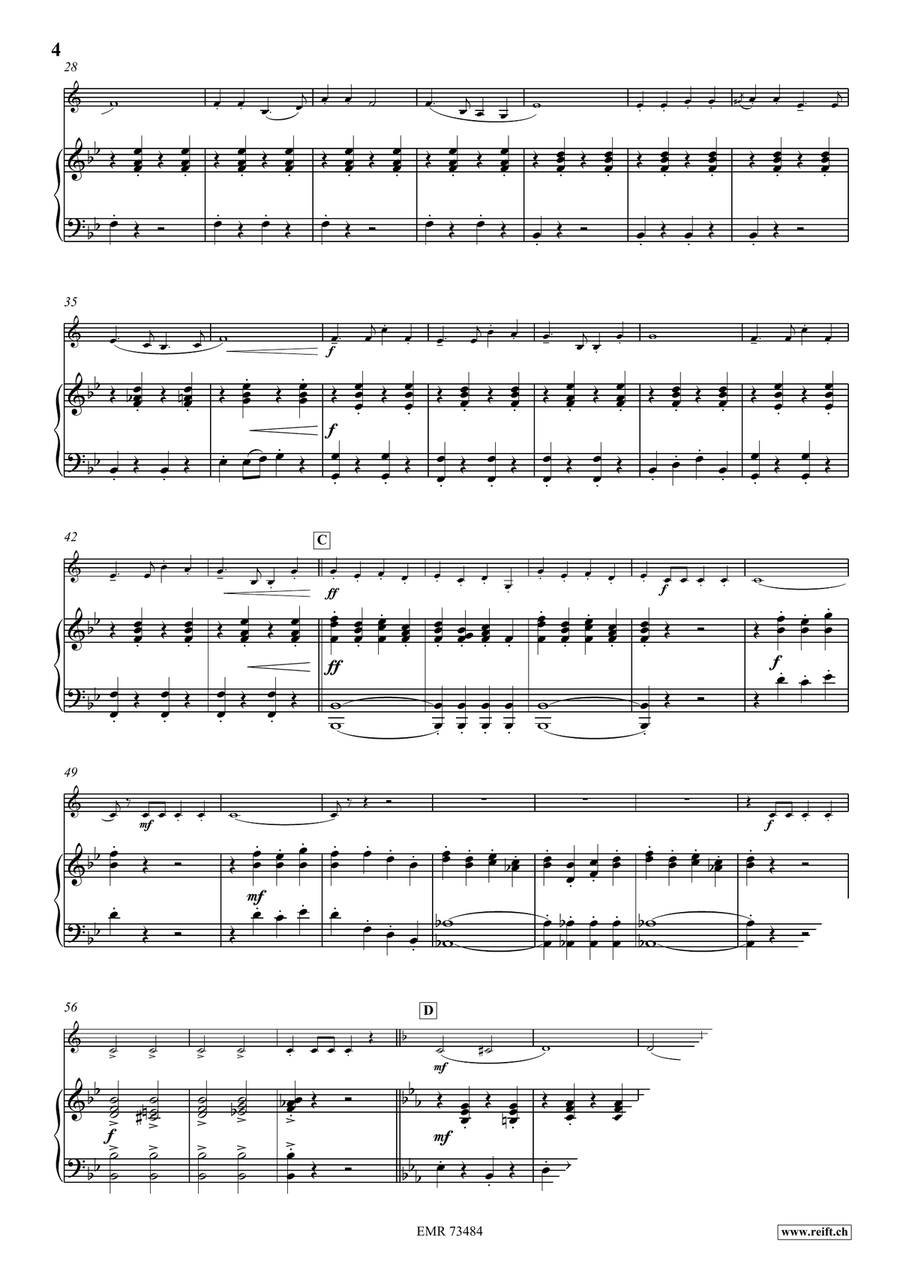 Processional March Processional March Bass Clarinet scores gallery preview page 5