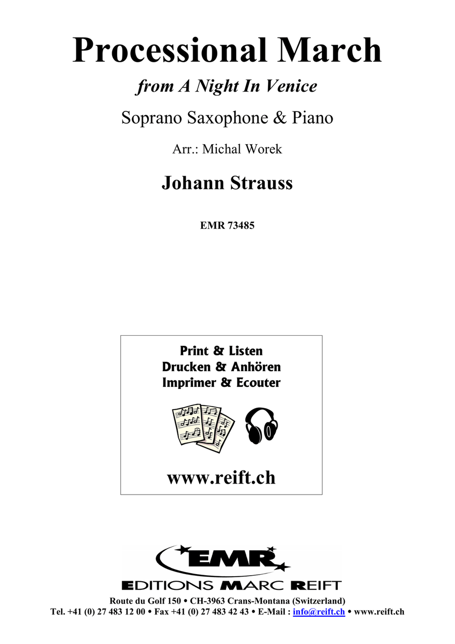 Processional March Processional March Soprano Saxophone scores gallery preview page 2