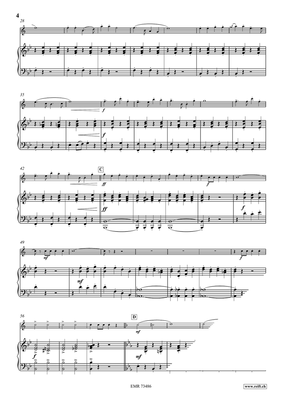 Processional March Processional March Tenor Saxophone scores gallery preview page 5