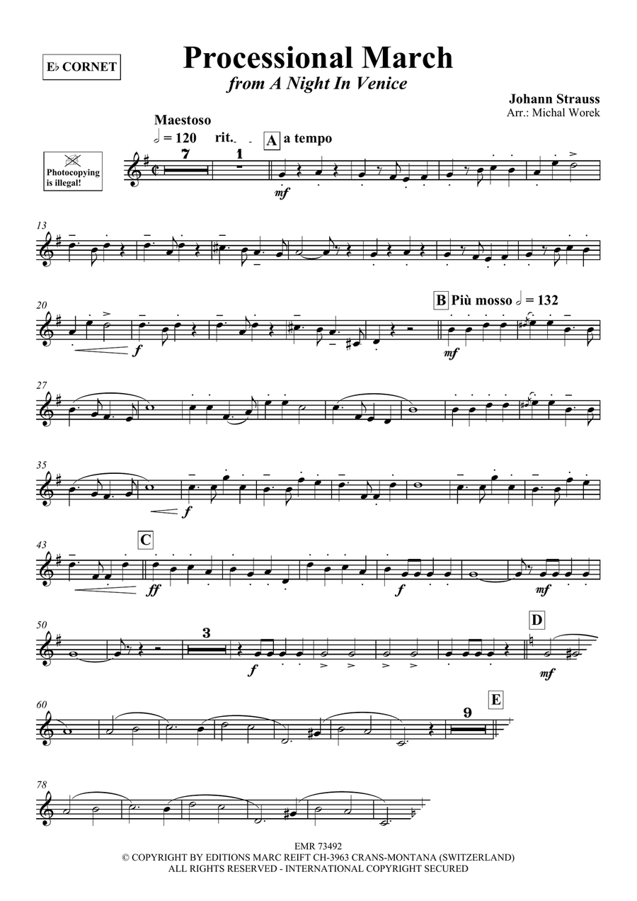 Processional March Processional March Cornet scores gallery preview page 3