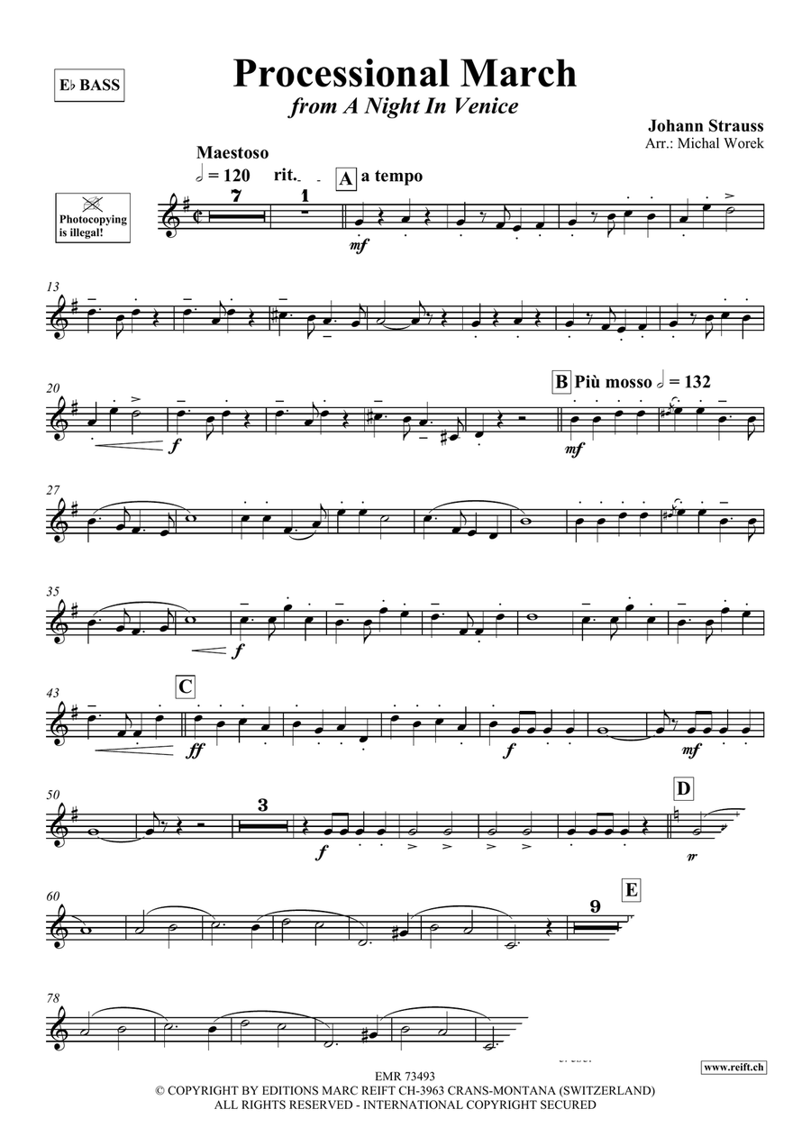 Processional March Processional March Voice Solo scores gallery preview page 3