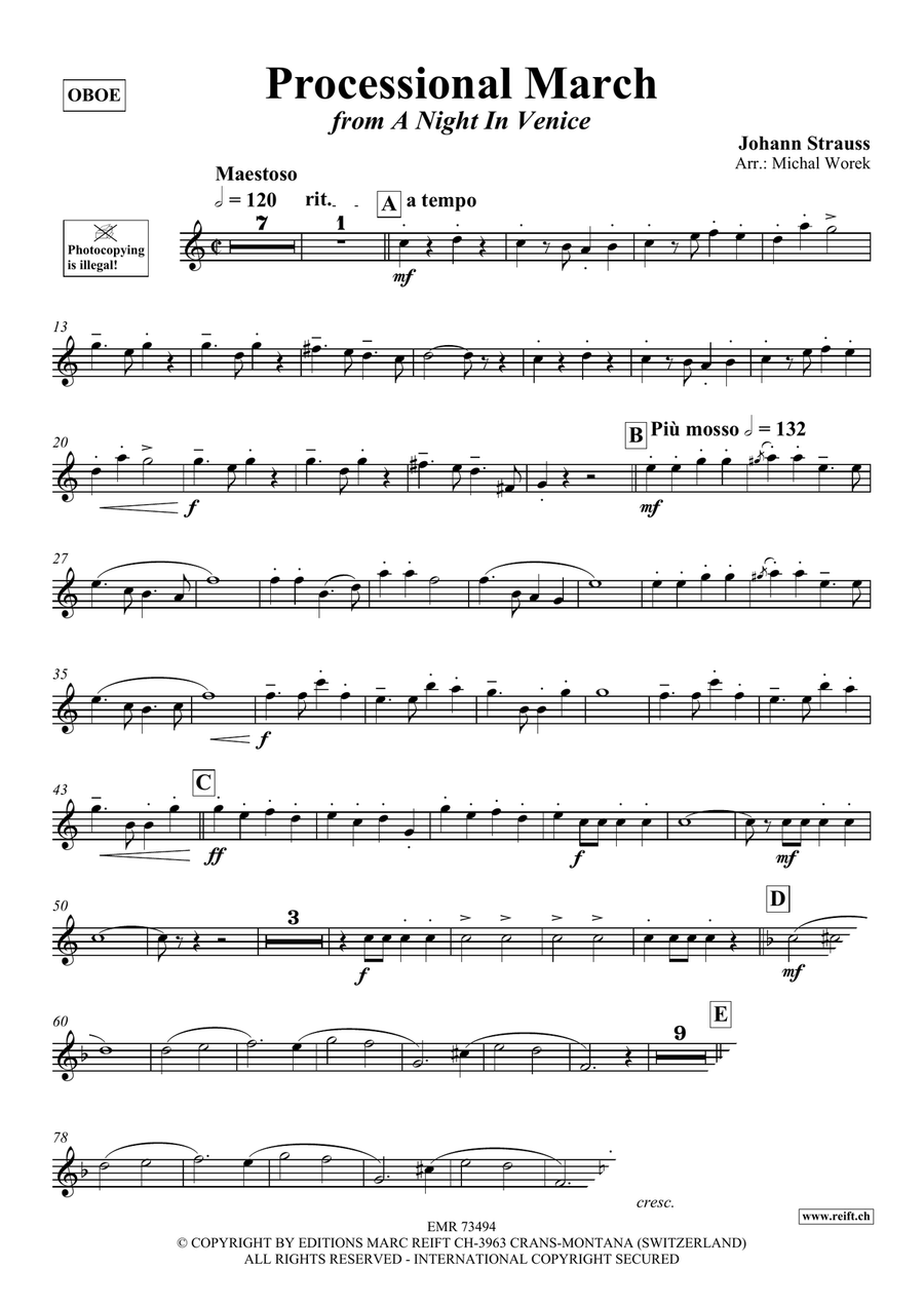 Processional March Processional March Piano Accompaniment scores gallery preview page 3