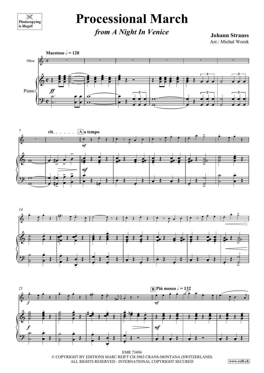 Processional March Processional March Piano Accompaniment scores gallery preview page 4