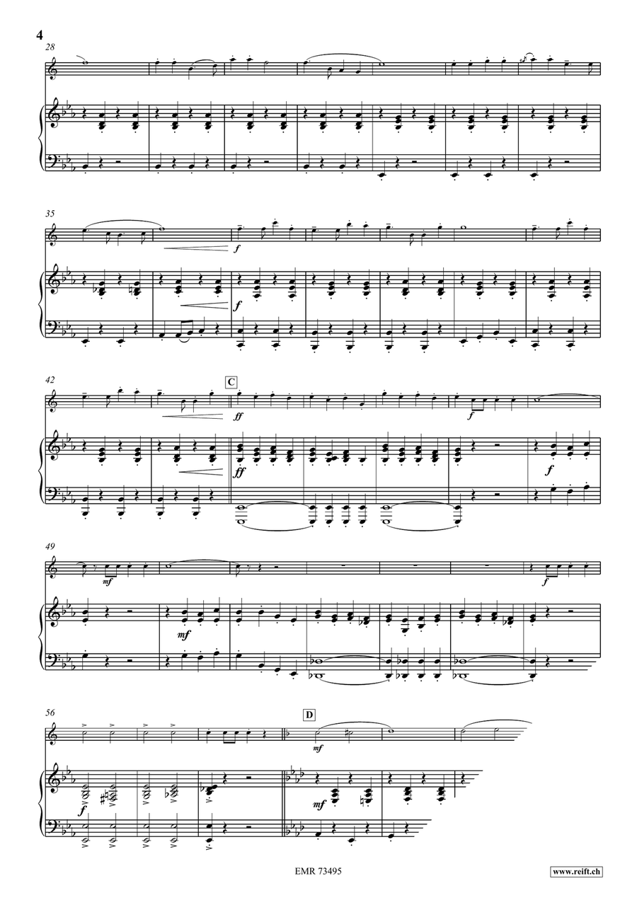 Processional March Processional March Alto Saxophone scores gallery preview page 5