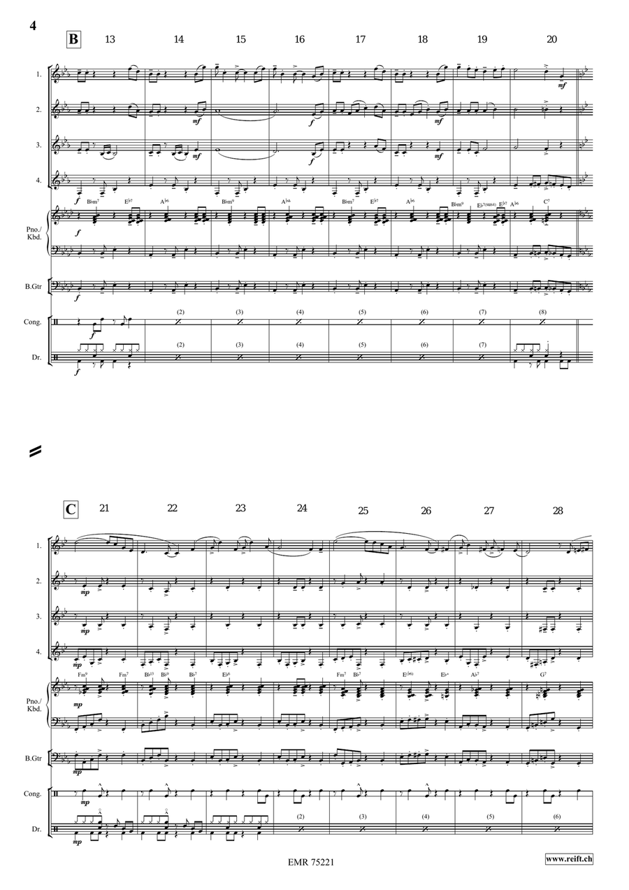 Chicas Bananas Chicas Bananas Horn scores gallery preview page 5