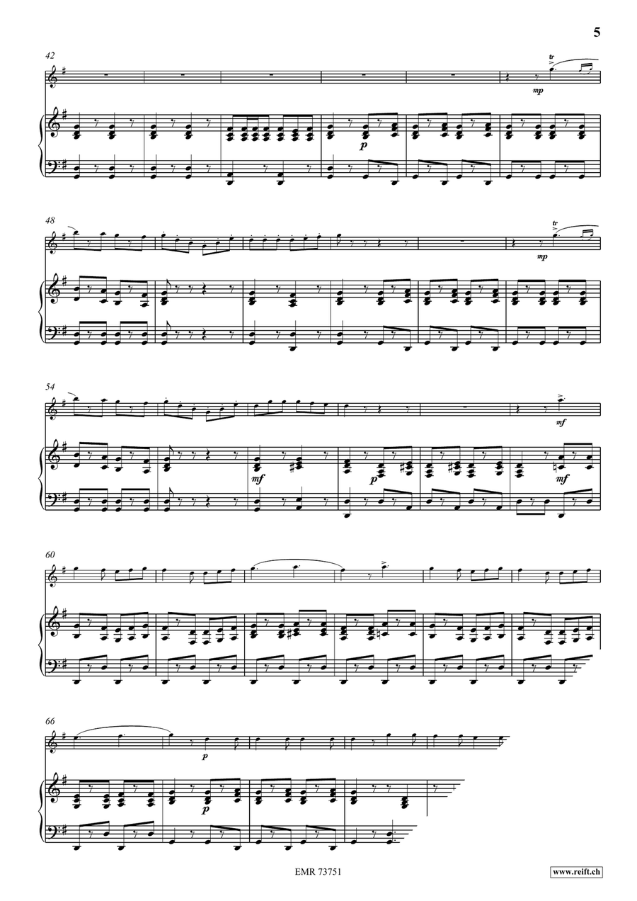 Le Bijou Perdu Le Bijou Perdu Violin Solo scores gallery preview page 6
