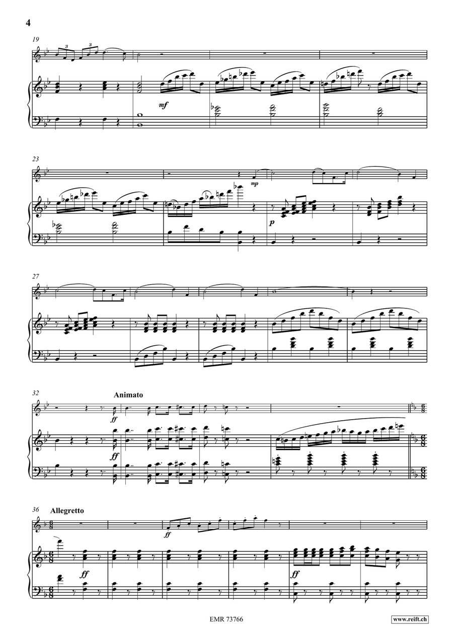 Le Bijou Perdu Le Bijou Perdu Piano Accompaniment scores gallery preview page 5