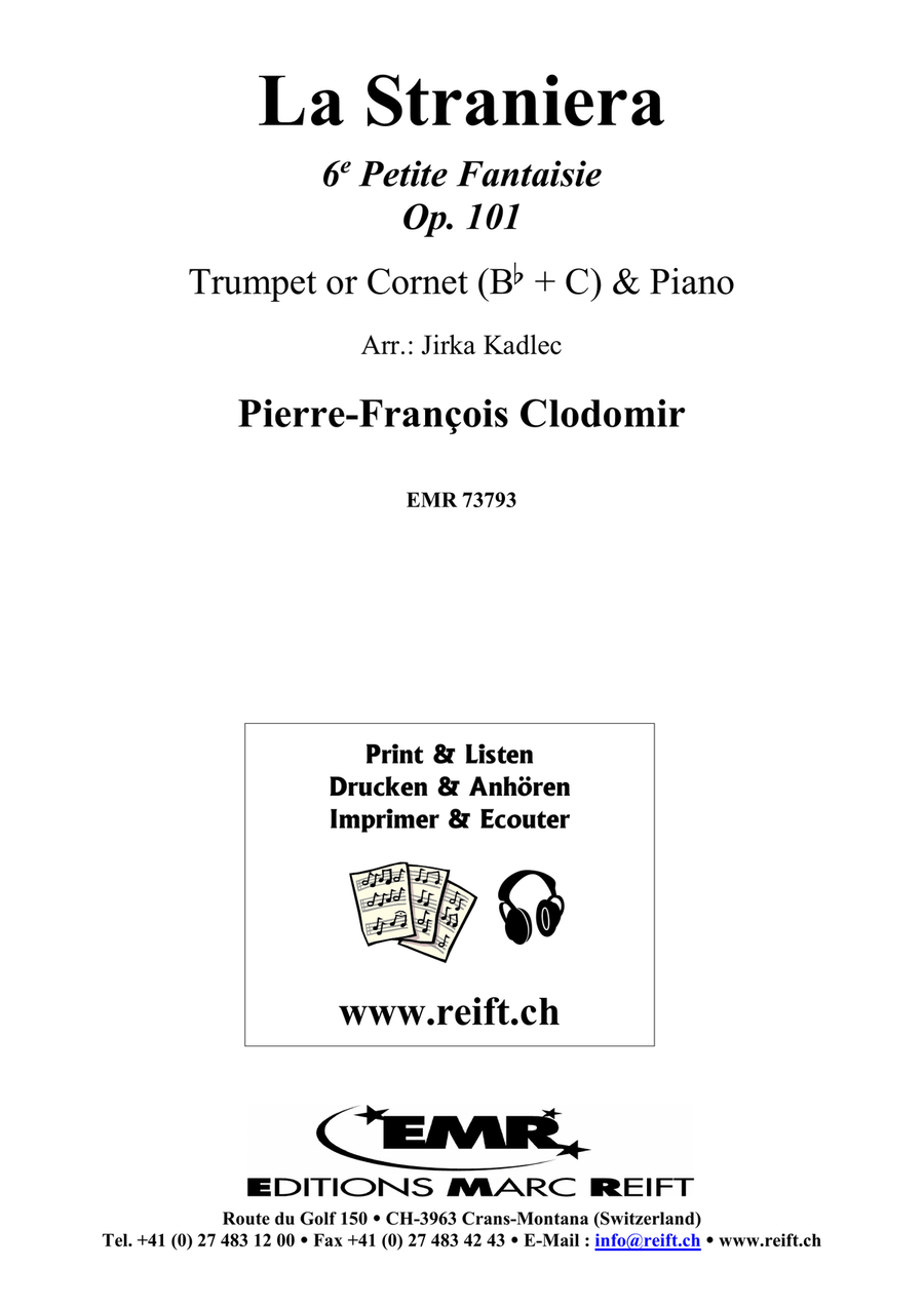 La Straniera La Straniera Cornet scores gallery preview page 2