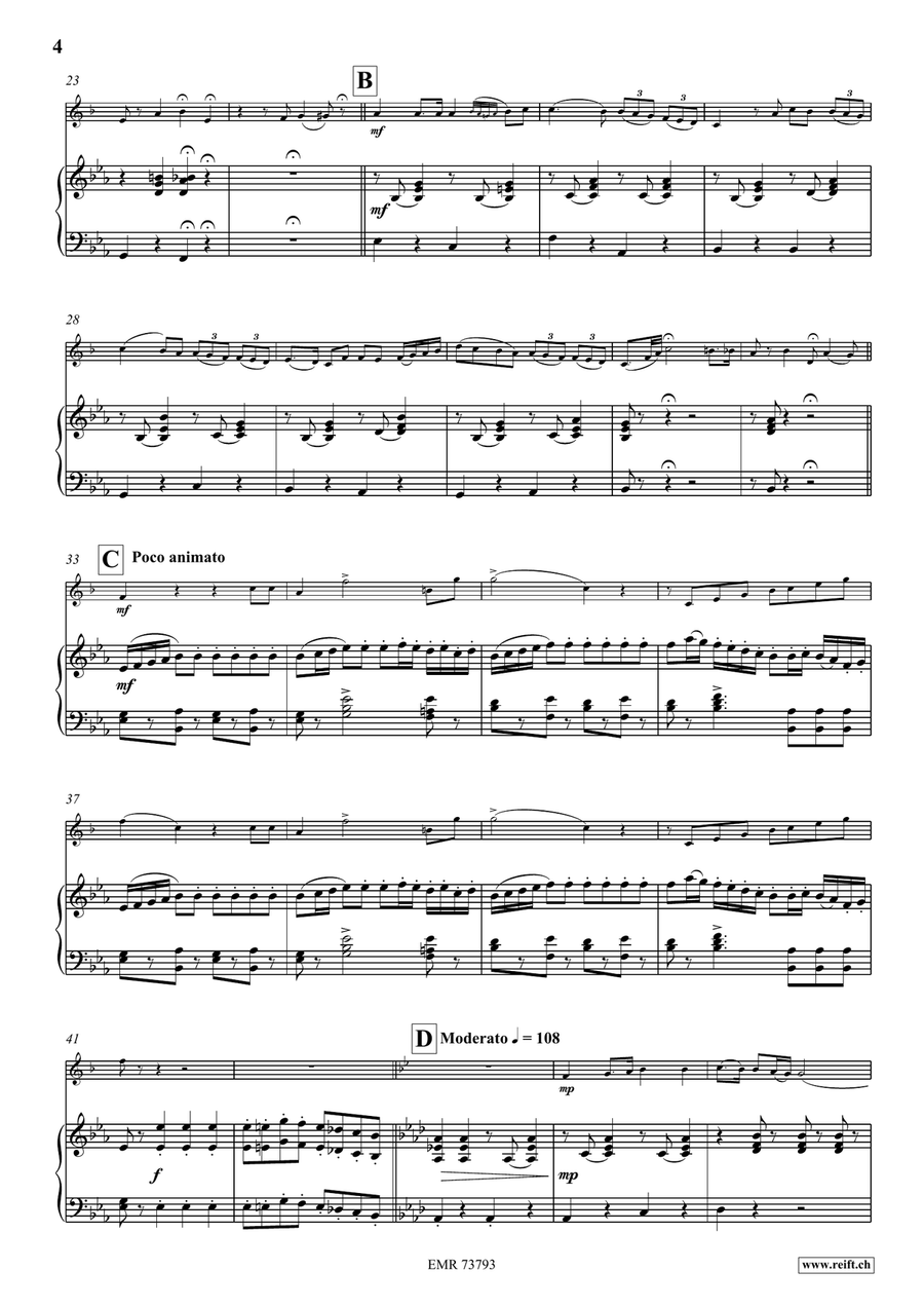 La Straniera La Straniera Cornet scores gallery preview page 5