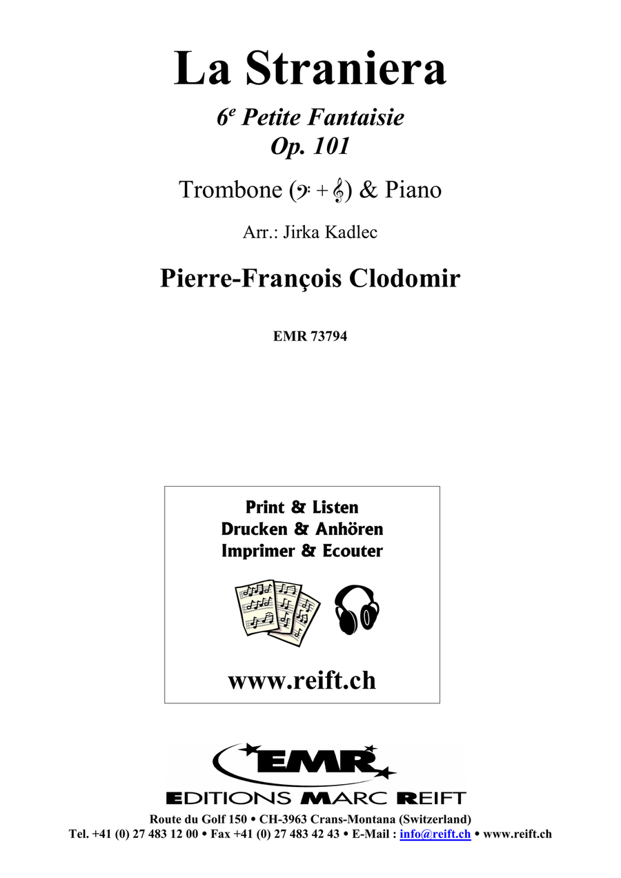 La Straniera La Straniera Piano Accompaniment scores gallery preview page 2