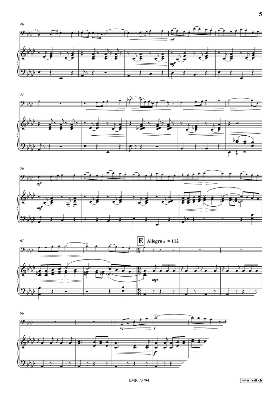 La Straniera La Straniera Piano Accompaniment scores gallery preview page 6