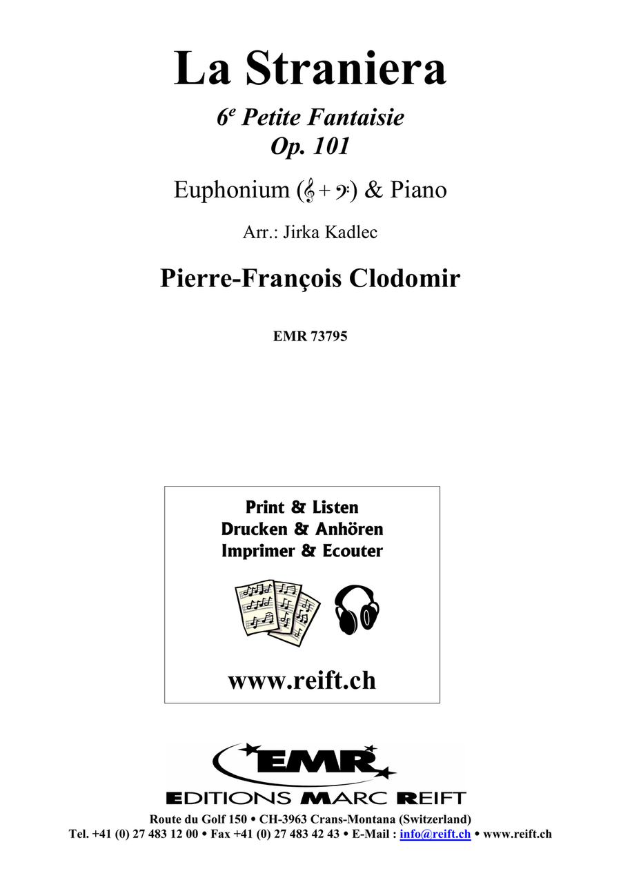 La Straniera La Straniera Euphonium scores gallery preview page 2